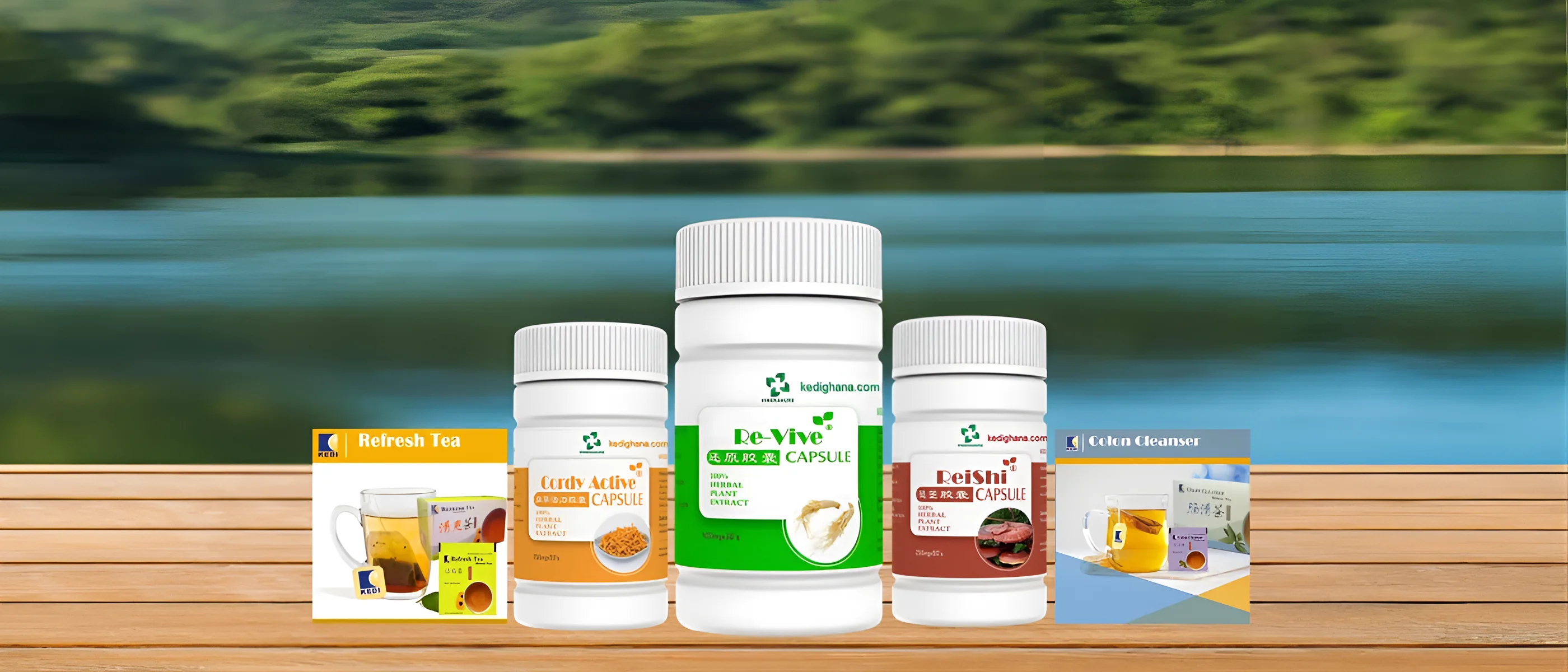 Kedi HealthCare VitaNature products available in Ghana